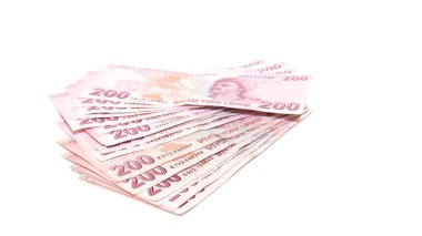 200 Türk lirası. Türkiye 'nin en büyük kağıt parası dolaşımda.