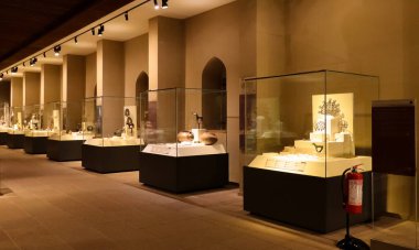 Ankara Anadolu Medeniyetler Müzesi 'nin iç görünümü.