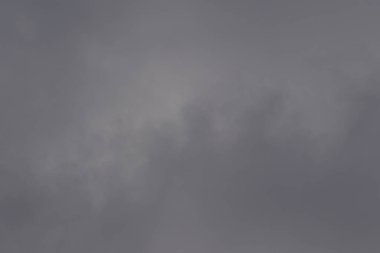 fırtınalı hava ve kara bulutlar