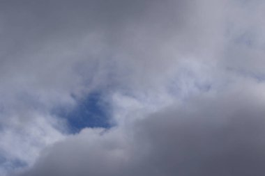 fırtınalı hava ve kara bulutlar