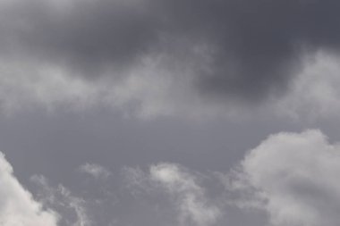 fırtınalı hava ve kara bulutlar