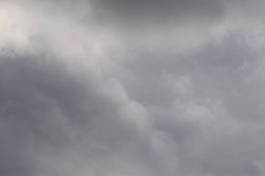fırtınalı hava ve kara bulutlar