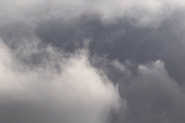 fırtınalı hava ve kara bulutlar