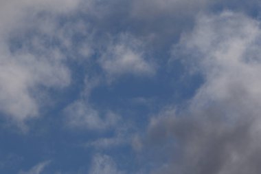 fırtınalı hava ve kara bulutlar