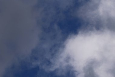 fırtınalı hava ve kara bulutlar