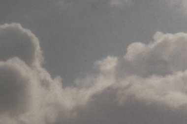 fırtınalı hava ve kara bulutlar