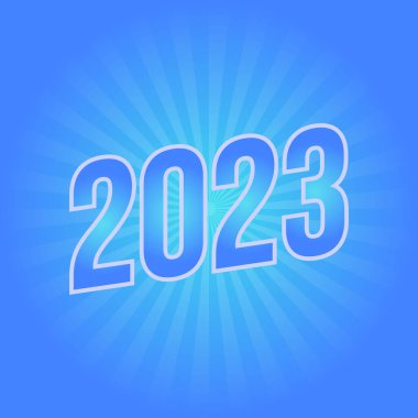 2023 metin tasarım vektörü 