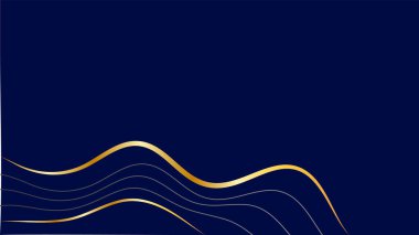 Modern lüks siyah ve altın arka plan. Lüks altın çizgileri olan siyah arkaplan