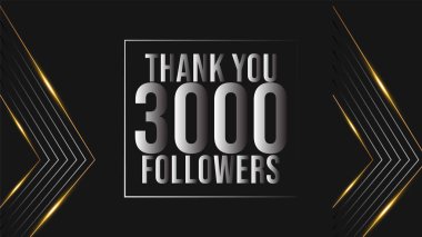 Sosyal medya için 3000 aboneyi kutluyoruz. 3 bin takipçi. Teşekkürler.