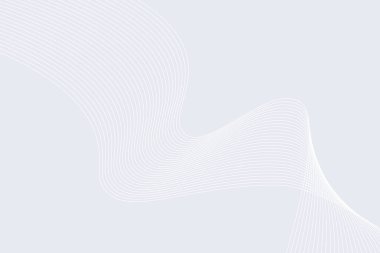 Abstract line wave white background. Modern wavy line abstract background