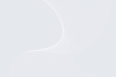 Abstract line wave white background. Modern wavy line abstract background
