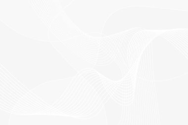 Abstract line wave white background. Modern wavy line abstract background