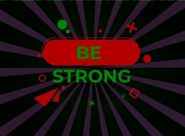 en iyi güçlü düğme, afiş, etiket, web sitesi şablonu. Renkli megafon simgesine sahip en güçlü metin