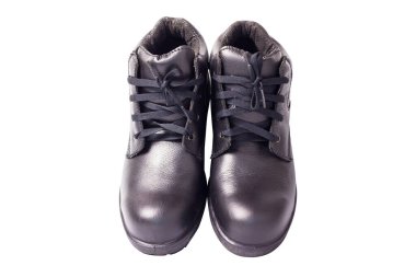 Sacfety shoes isolated on white background, clipping  paths