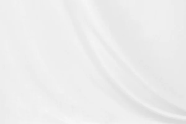 Λευκό Ύφασμα Φόντο Μαλακό Ρυτιδιασμένο Ύφασμα Patrem Και Επιφάνεια — Φωτογραφία Αρχείου