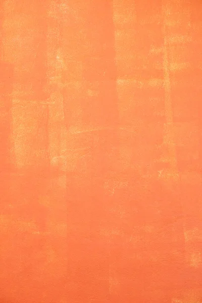 Huis Muur Oranje Geschilderd Oranje Muur Textuur Achtergrond — Stockfoto