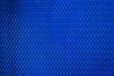 Doku plastik torba mavi arkaplan ve duvar kağıdı