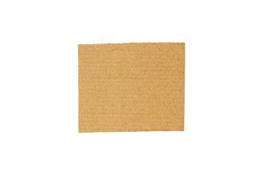 Beyaz arkaplan üzerindeki yırtık kağıt, kırpma yolu