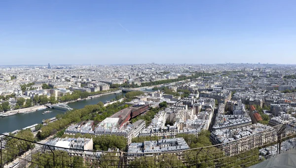 Вид Париж Высоты Птичьего Полета Городской Пейзаж Вид Сверху Туризм — стоковое фото