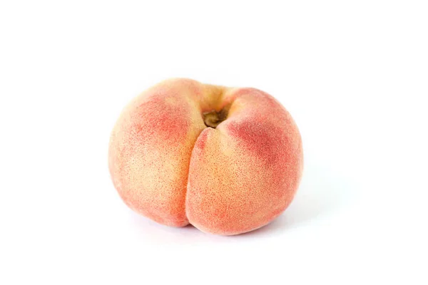 Close Shot Wild Peach Isolated — Stock Photo, Image