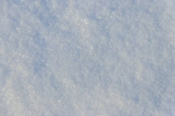 Textuur Van Witte Sneeuw Winterachtergrond — Stockfoto