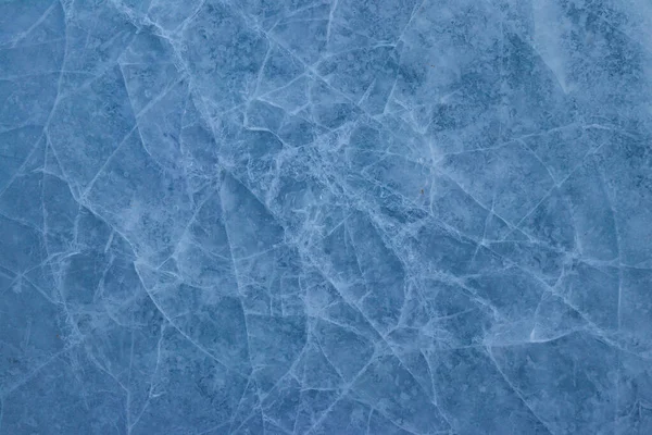 Repedt Jég Szerkezete Téli Háttér — Stock Fotó