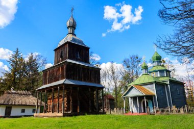 Ukrayna 'nın Pereyaslav kentindeki Açık Hava Halk Mimarisi ve Ortanca Naddnipryanschina Halk Yolları Müzesi