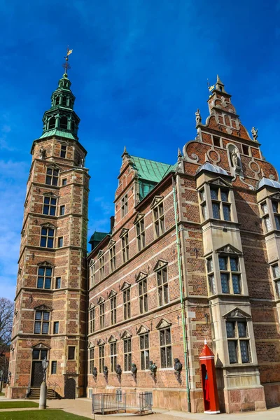 Castelo Rosenborg Copenhaga Dinamarca — Fotografia de Stock