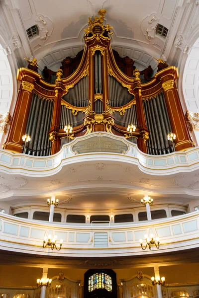 Organ Saint Michael Church Hamburg Germany — Stock Photo, Image
