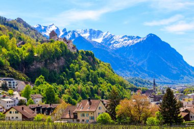 Şato ve Vaduz şehri, Lihtenştayn 'ın başkenti