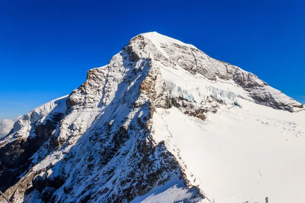 Vista Montanha Eiger Dos Alpes Berneses Oberlândia Bernesa Suíça Região — Fotografia de Stock