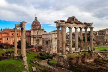 Roma 'daki Roma forumunun kalıntıları, İtalya