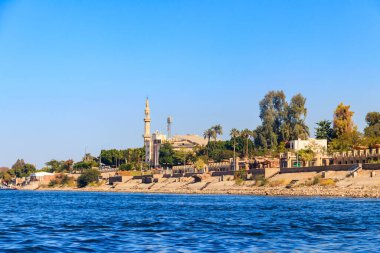 Lüksör, Mısır 'daki Nil nehri manzarası