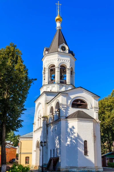 Glockenturm Des Theotokos Geburtsklosters Wladimir Russland — Stockfoto
