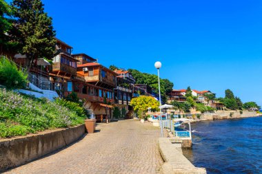 Görünümü, Nessebar, Bulgaristan tarihi kentin set of