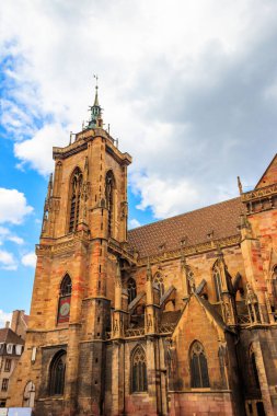 Colmar, Alsace, Fransa 'daki St. Martin Kolej Kilisesi