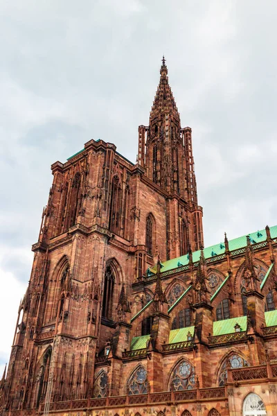 Strasbourg Katedrali Fransa Nın Strazburg Kentindeki Leydi Mizin Katedrali — Stok fotoğraf