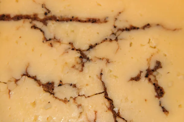 Texture Delicious Truffle Cheese Stock Picture