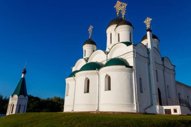 Rusya 'nın Murom kentindeki Şekil Değiştirme Manastırındaki Şekil Değiştirme Katedrali