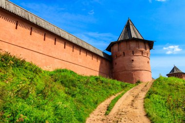 Suzdal, Rusya 'daki Aziz Euthymius Manastırı.