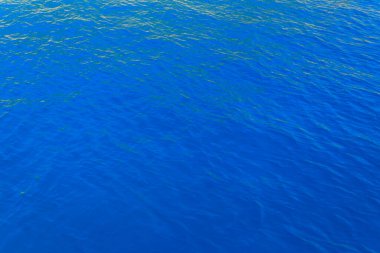 Mavi su dokusu arka planı. Denizin yüzeyi