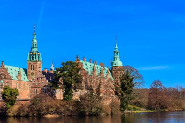 Görünüm hillerod, Danimarka frederiksborg Kalesi