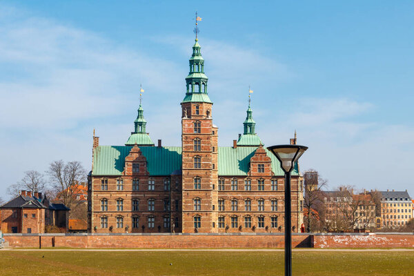 Rosenborg Castle in Copenhagen, Denmark