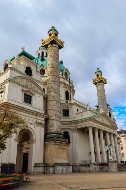 St. charles'ın Kilisesi (Borromeo'nun), Viyana, Avusturya