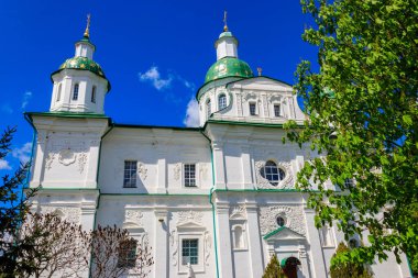 Ukrayna 'nın Poltava bölgesinde Lubny yakınlarındaki Kurtarıcı-Şekil Değiştiren Mhar Manastırı