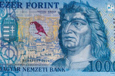 1000 Macar forint tasarısının makro çekimi