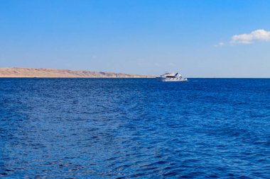 Beyaz yat Kızıl Deniz 'de, Mısır' da