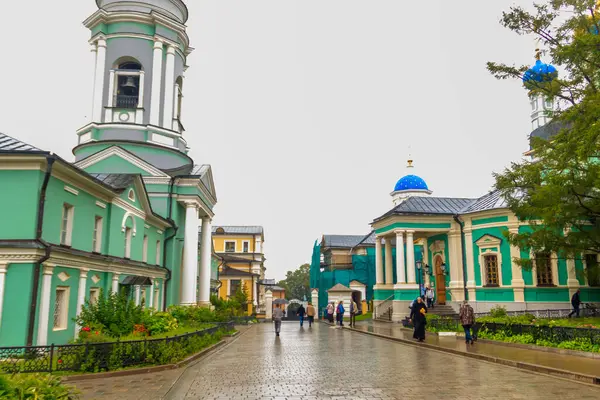 Stock image Kozelsk, Russia - August 17, 2019: Optina Monastery (Optina Pustyn, literally: Opta's hermitage) is an Eastern Orthodox monastery near Kozelsk in Kaluga oblast, Russia