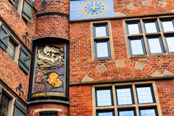 stock image Glockenspiel House (house with the ringing of bells) in Bremen, Germany