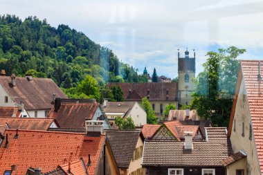 Bregenz şehri manzarası, Avusturya